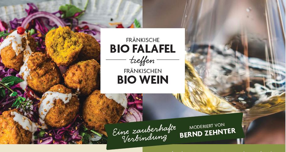 Einladung  Info-Schoppen mit dem Thema „FALAFEL AUS UNTERFRÄNKISCHER BIO-KICHERERBSE“